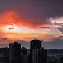 雨后的天空